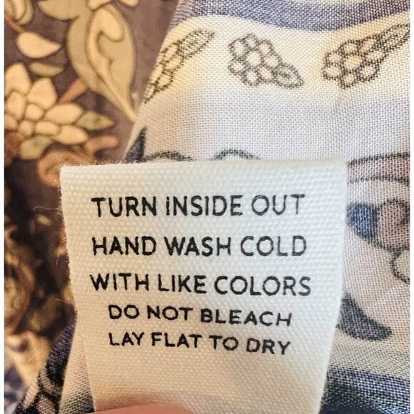 Escape By Blu Pepper Kimono Duster One Size Boho Navy Peach Floral Cover Up - Picture 10 of 10